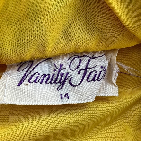 Vintage Vanity fair night gown house maxi long sleeve dress size 14 - Picture 16 of 16